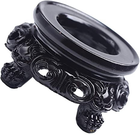 DOITOOL 1stück Kreativer Titel Resin Crystal Display Base Elegante Halterung Für Tischdekoration Vielseitig Einsetzbar Im Wohnzimmer Büro Für Besondere Anlässe