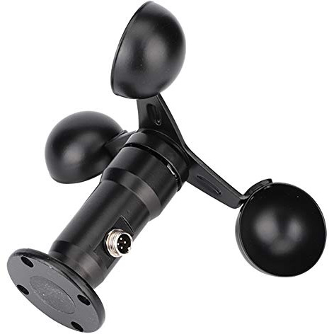 Impulssignalausgang Aluminiumlegierung Windgeschwindigkeitssensor Anemometer Außentemperatur Luftfeuchtigkeit Regenmesser Windgeschwindigkeit und -richtung Sonneneinstrahlung Nur