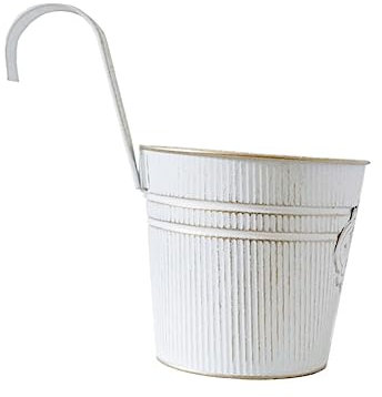 POPETPOP Lot De 2 Pots De Fleurs Suspendus Élégants en Fer pour Balcon Décoration Dintérieur