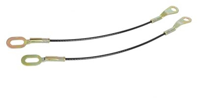 Hihaha 2x Tailgate Wire Cable Strap Lift Support Cable for F ord for M azda Durable Material
