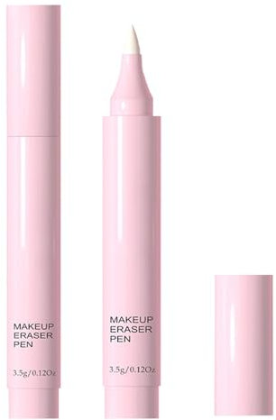 Augen-Make-up-Korrekturstift – Augen-Make-up-Entferner-Stift, Make-up-Radierstift für Lippenstift, Eyeliner, Augenbrauen, Lidschatten, Wimperntusche