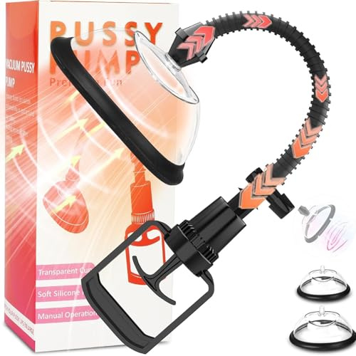 Kutocesy Nippel Vagina Pumpen Weibliche Sauger Stimulating Klitoris Saugschalen Pussy Brust Vergrößerer Masturbation Toys Sexspielzeug Für Frauen Solo (Vaginal Pump)