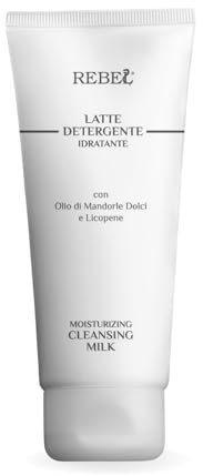 Rebel Latte Detergente Idratante | Detergente Idratante per Tutti i Tipi di Pelle | Struccante e Nutriente | 200 ml