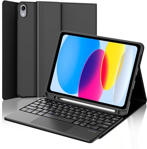 Teclado con Touchpad para iPad A16 11 Generación 2025/10 Generación 2022