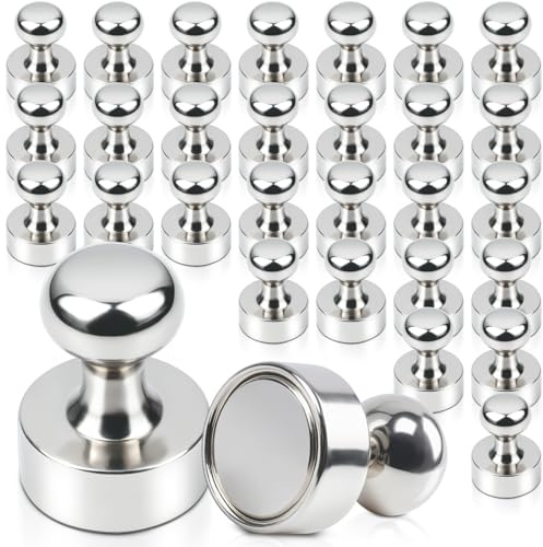 30 Stück Magnete Stark 12x16mm, Neodym Magnete Extra Stark, Starke Magneten Mini Magnet für Magnettafel, Kleine Magneten für Pinnwand, Whiteboard, Kühlschrank, Büro,Haus