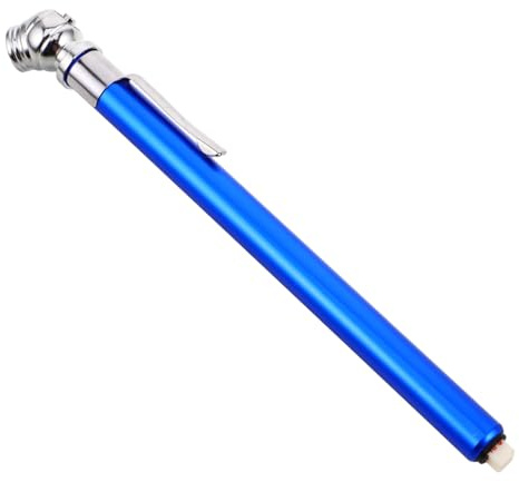 Garneck Kleiner Reifendruckprüfer Stift aus Aluminiumlegierung für Auto und Fahrrad Tragbares und Genaues Manometer zur Reifendruckmessung im Fahrzeug