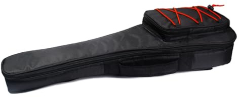 LRXIYODE Gitarrentasche mit Gepolsterter Schutz Kompakte Schultergurt Taschen für Zubehör Optimaler Schutz gegen Kratzer und Schmutz