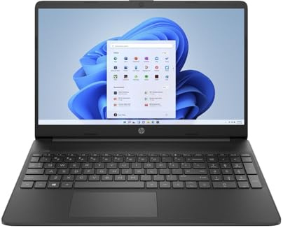 HP 15s 15.6 Laptop | Intel Pentium Silver N5030 | 4 GB RAM | 128 GB SSD | Intel UHD Graphics 605 | FHD (1920 x 1080) Display | Windows 11 | Jet Black | 15s-fq0501sa