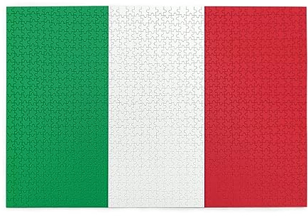 Personalisierte Jigsaw Puzzle - Erstellen Sie Benutzerdefinierte Bild Puzzle Für Familie Und Freunde Italien Flagge