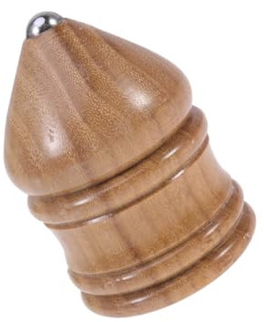 SAFIGLE Holzkreisel Für Junge Mädchen DIY-gyroskop Aus Ulmenholz Braun Fördert Feinmotorik Und Kreativität Klassisches Spielzeug Für Jungen Und Mädchen