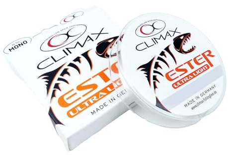 Climax Ester U-Light Mono 150m 0,20mm Transparent Monofile Angelschnur