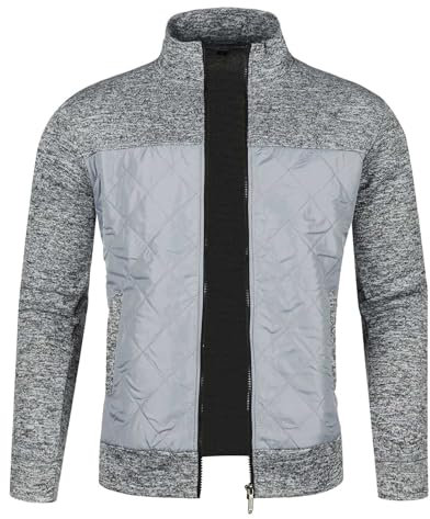 SRZYMJ Mantel Herren Lang Winter Jacke Leicht Faltbar Übergangsjacke Schwarz Weiß Outdoorjacke Winter Softshelljacke Steppweste Gelb Funktionsjacke Parka Winter Wintermantel Sportjacke Freizeitjacke