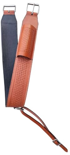 WEMBILS Western-Leder-Pferd-Rücken-Cinch-Billlets, Gurtsattel, Billets, handgefertigt, Flankensattelgurt