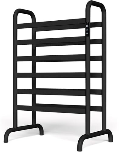 QJWM Scaldasalviette Elettrico da Terra Grande con Display LED Scaldasalviette Elettrico con termostato Intelligente B