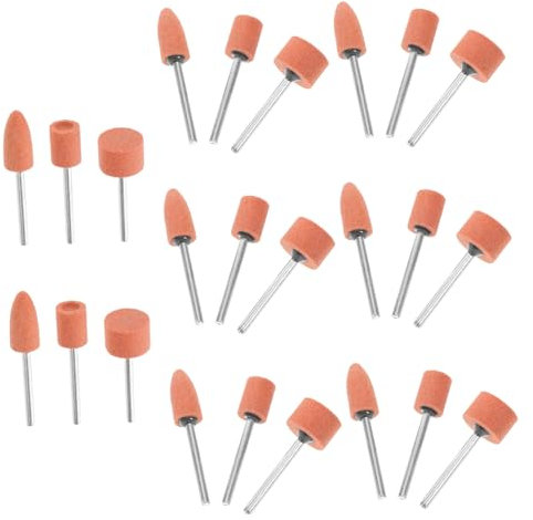 Beatifufu 45pcs Rotary Tool Grinding for Polishing Smoothing and Sharpening Versatile Mounted for Gemstone and Metal Work for Jewelry and Crafts