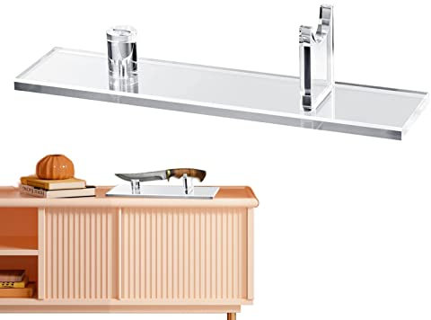 Soporte de cuchillo acrílico, soporte de recogida de cuchillos para decoración de mesa | Soporte decorativo de cuchillo acrílico transparente para decoración del hogar para cuchillos, soporte de costo