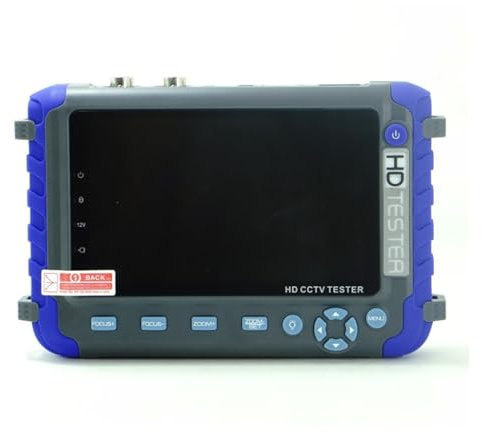 Supporto per tester CCTV per telecamera IP Strumento Di Test Di Sicurezza CCTV Professionale IV8C 5 Pollici TFT LCD 5MP AHD TVI 4MP CVI CVBS CCTV Tester For Telecamere Supporto Monitor PTZ UTP