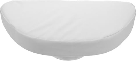 ARTSEWPLY Almohada Facial Masaje para Camilla Estética con Cojín Soporte Antideformación Núcleo Reforzado para Spa y Salón Reposacabezas Ergonómico Blanco