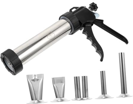 VICASKY Manuale Insaccatrice Salsicce in Acciaio Resistente Anti- Utensile Professionale per Riempimento Carne Design Ergonomico Facile da Usare per Uso Domestico e Sicurezza Alimentare
