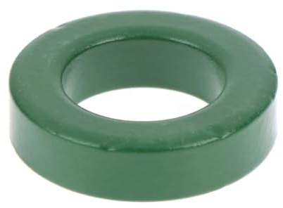 Five manganese-zinc high-conductivity green ferrite core rings, 31 * 19 * 8mm, anti-interference filter inductor.