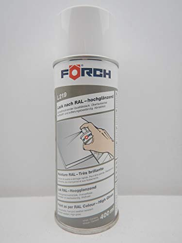 FORCH VERKEHRSWEISS Weiss RAL 9016 Lack LACKSPRAY Spray SPRAYDOSE 400ML (1)