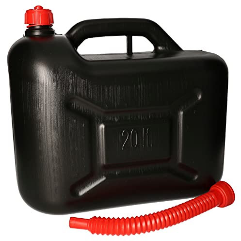 KOTARBAU® Bidón de gasolina con embudo 20 litros, Bidón de combustible, Garrafa de combustible con embudo, Bidón de reserva, Bidón de plástico