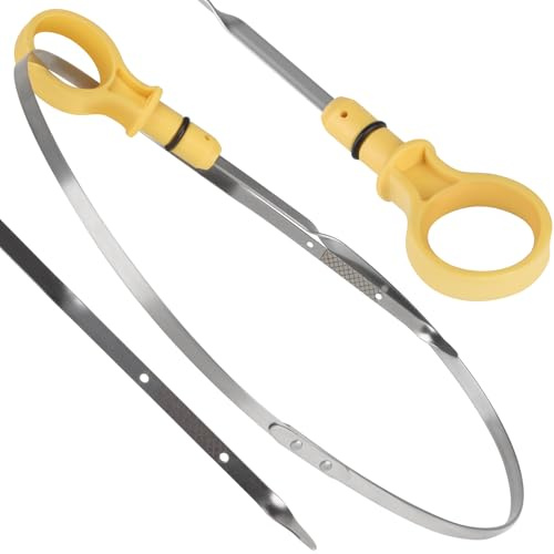 SCITOO 29.53 Oil Dipstick Engine Dipstick Replacement for Ford for F-150 5.4L V8 2004-2009,for Lincoln Mark LT 5.4L V8 2006-2008 Dip Stick for Checking Oil