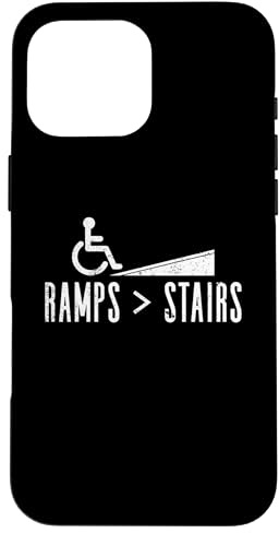 Rampes > Escaliers - Handicap en Fauteuil Roulant Coque pour iPhone 16 Pro Max