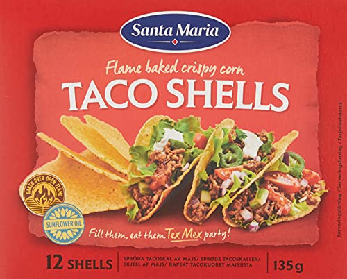 Santa Maria Corn Taco Shells Tex Mex, 12 Muscheln, 135 g