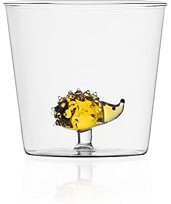 Ichendorf Milano 0.09352377 - Tumbler de cristal rizado, colección Animal Farm