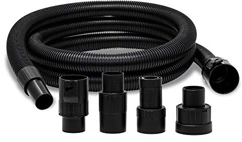 FixedByU, Vacuum Cleaner Suction Hose with Dry and Wet Vacuum Cleaner Attachment for Einhell TC-VC 1820, TC-VC 1815, TC-VC 1825 and Many More