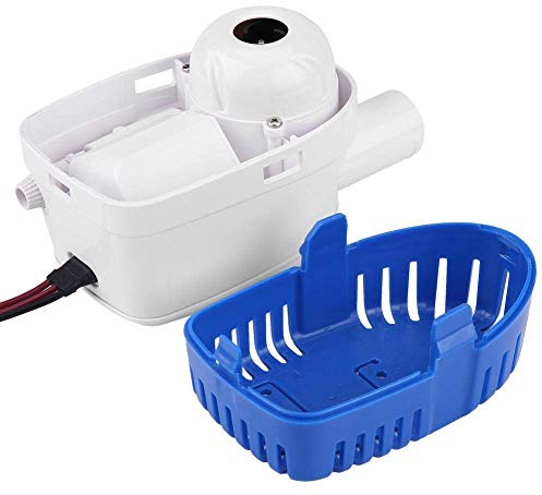 Pompa di Sentina per Acqua DC 12V, 1100 GPH, Automatica per Barca