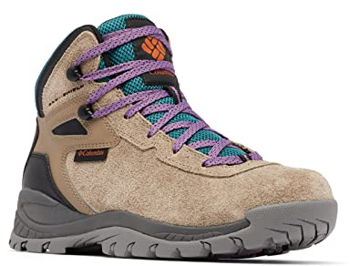 Columbia Newton Ridge BcMid Rise - Botas de senderismo para mujer, Cedro de arena húmeda, 37.5 EU