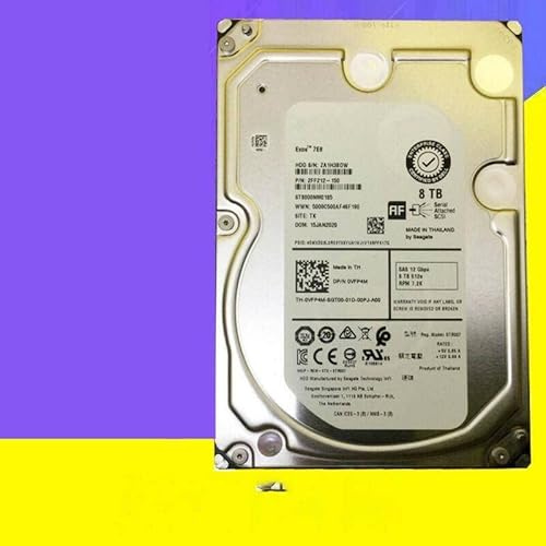 MIDTY 95% HDD para 8TB 3.5 SAS 12Gb/s 256MB 7200RPM para disco duro interno para servidor HDD para 0VFP4M ST8000NM0185