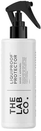 The Lab Co. Shoe Protector Spray 125ml | Waterproofing Spray & Fabric Protector | Stain Repellent for Leather, Suede, Nubuck, Canvas & Upholstery | Plant Based Formula