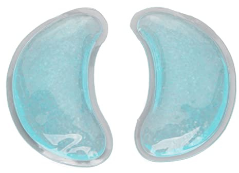 Wiederverwendbares Eisgel-Augenpad, Augenpartie-Kühlgel Gegen Augenbelastung, Reduziert Schwellungen und Augenringe mit Ergonomischem Design, Modern, Blau