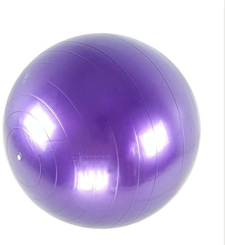 DANETI Gymnastikball, Yoga-Ball, Sport, Balance, Fitnessstudio, Fitball, Training, Fitness, Pilates-Bälle, lila, max. 85 cm