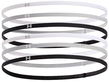 Under Armour W MINI ELASTIC 6PK - Nero / / Grigio Mod - OSFM