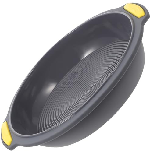 WATIIFUFU Moule À Gâteau Rond Antiadhésif En Silicone De 9 5 Pouces Ustensile De Cuisine Lavable Et Adapté Four