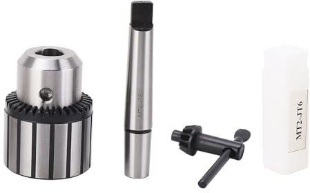 Juego de mandril para taladro, soporte de mandril para taladro de columna, llave JT6, llave de mandril cónico MT2, piezas de torno, accesorios para taladradoras portátiles, de banco o de suelo