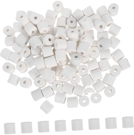 MAGICLULU 2bags Tropical Fish Tank Filter Aquarium Ceramic Filters Rings Bio Media Blocks Water Filtration Media Suitable for Freshwater Saltwater Aquariums Ring
