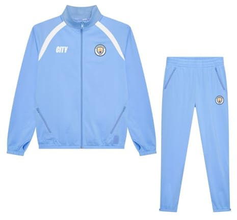 Manchester City Chándal Hombre 25/26 - Tallas S a XXL - Chándal de Fútbol - Azul - Gadgets oficiales de Man City