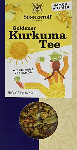 Sonnentor Bio Goldener Kurkuma Tee lose, 120 g