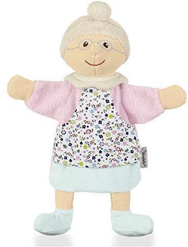 Sterntaler 3622013 Handpuppe Oma, Ideal für Puppentheater und Rollenspiele, 26 x 21 x 8 cm, Mehrfarbig