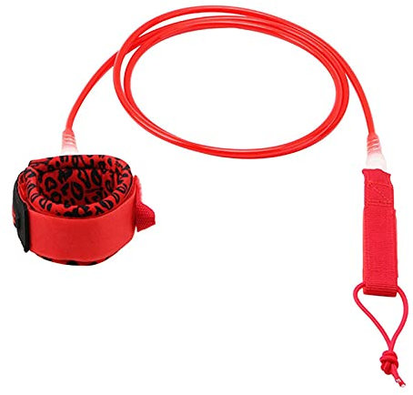 Surf SUP Safety Leash 6ft/10ft Surf Foot Rope Elastic Safe Surfboard Foot Leash Suitable for Outdoors Surfing All Water Sport