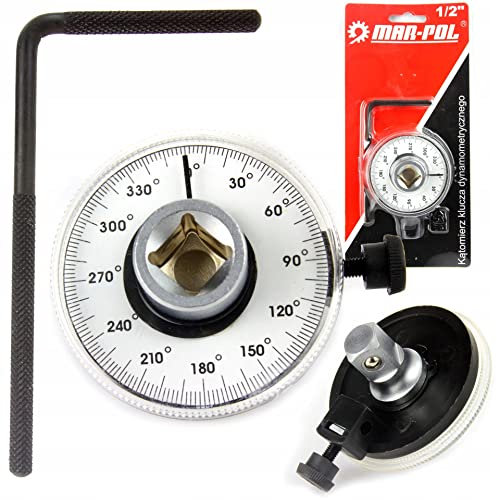 Marpol Chiave testa dinamometrica angolare calibratore goniometrica 1/2 per serraggio