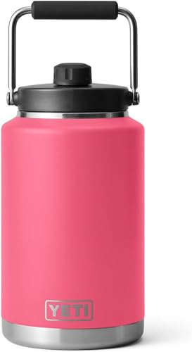 YETI Rambler Jug, Vacuum Insulated Stainless Steel Jug with Leakproof Magcap Tropical Pink, 1 G (3.79 L)