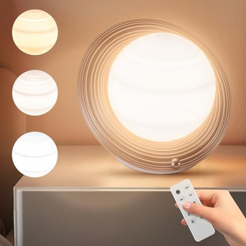 FARRIDE 10000 Lux Sun Lamp with 3 Color Temperatures, Adjustable Brightness, 4 Timer & Memory Function, Sunlight Lamp with Remote Control for Home, Happy Life (Gold)