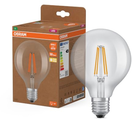 Osram LED Classic à filament en forme de bouclassique, filament en verre