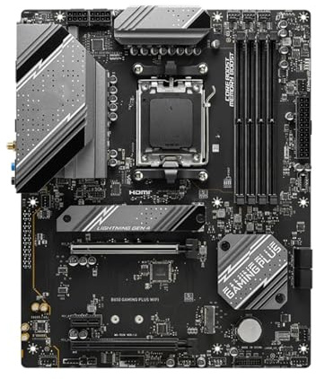 Scheda madre Fit For MSI B650 GAMING PLUS WIFI supporta CPU Ryzen 7 7800X3D 7600X R5 7500F DDR5 7200MHz NVME M.2 PCIe 4.0 scheda madre